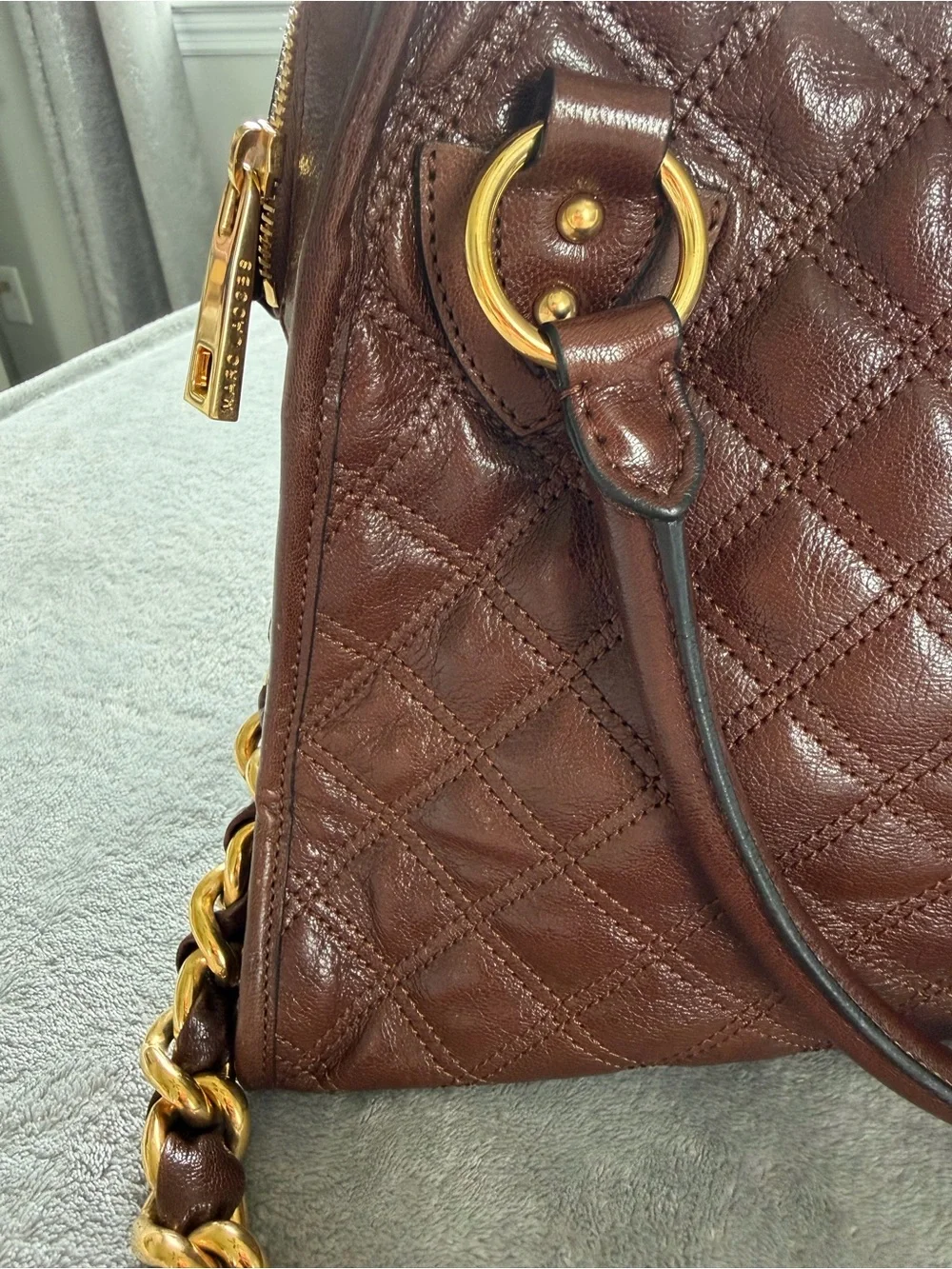 Marc Jacobs structured quilted